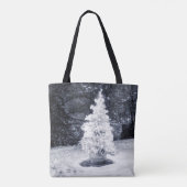 Vrolijk kerstTas Tote Bag (Achterkant)