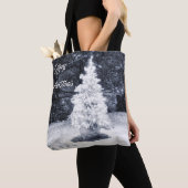 Vrolijk kerstTas Tote Bag (Dichtbij)