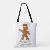 Vrolijk kerstTas Tote Bag (Achterkant)