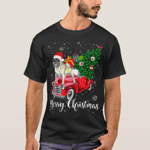 Vrolijk kersttasje met lichte panter t-shirt
