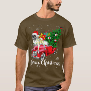 Vrolijk kersttasje met lichte panter t-shirt
