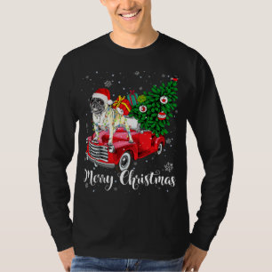 Vrolijk kersttasje met lichte panter t-shirt