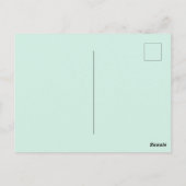 Vrolijk kersttasje Vakantie Stand Honden Briefkaart (Achterkant)