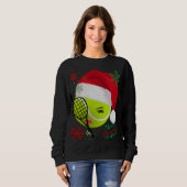 Vrolijk kersttennis trui (Voorkant volledig)