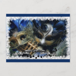 Vrolijk kersttweins feestdagenkaart