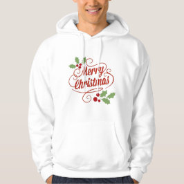 Vrolijk kersttypografie T-Shirt
