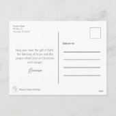  vrolijk kerstvakantie Briefkaart (Achterkant)