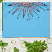 Vrolijk kerstvakantie Sunshine Collectie Theedoek (Gevouwen)