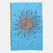 Vrolijk kerstvakantie Sunshine Collectie Theedoek (Verticaal)