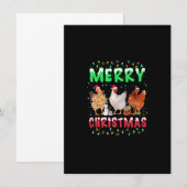 Vrolijk kerstvierend Kind voor kerstbekkenkerstbek Kaart (Voorkant / Achterkant)