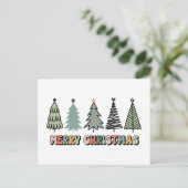 Vrolijk kerstvirustoertijd briefkaart (Staand voorkant)