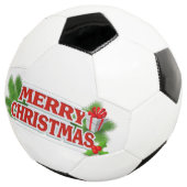 Vrolijk kerstVoetbal Voetbal (Drie kwart)