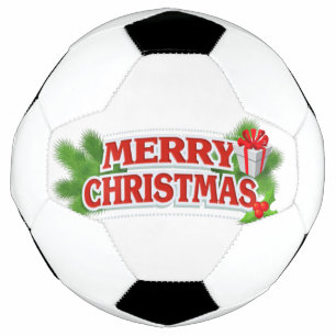 Vrolijk kerstVoetbal Voetbal
