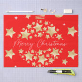 Vrolijk kerstweefsel papier fancy papier (Craft)