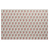 Vrolijk kerstweefsel stof (Yard (91,4 cm))