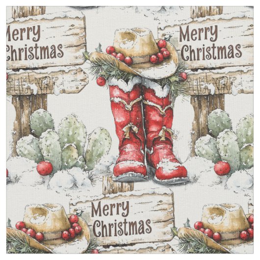 Vrolijk kerstweefsel stof (Close Up)
