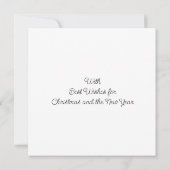 Vrolijk kerstWenskaart (Achterkant)