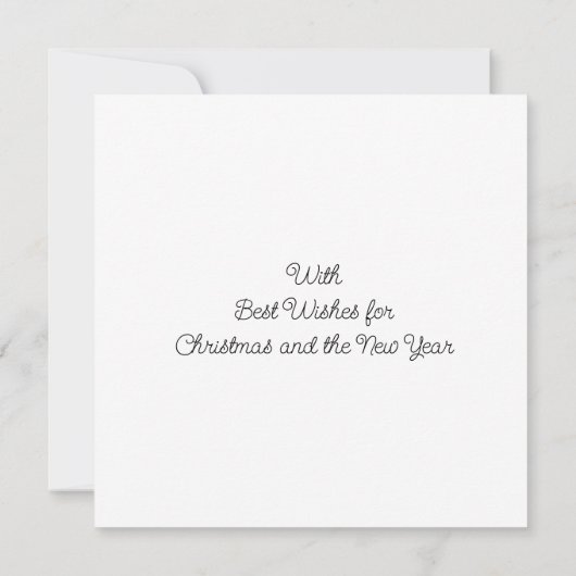 Vrolijk kerstWenskaart (Achterkant)