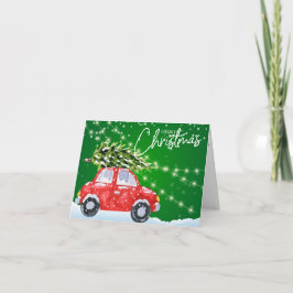 Vrolijk kerstWenskaart Feestdagen Kaart