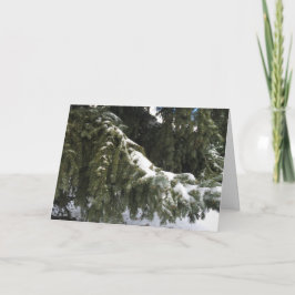 Vrolijk kerstwenskaart feestdagen kaart