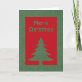 Vrolijk kerstwenskaart feestdagen kaart