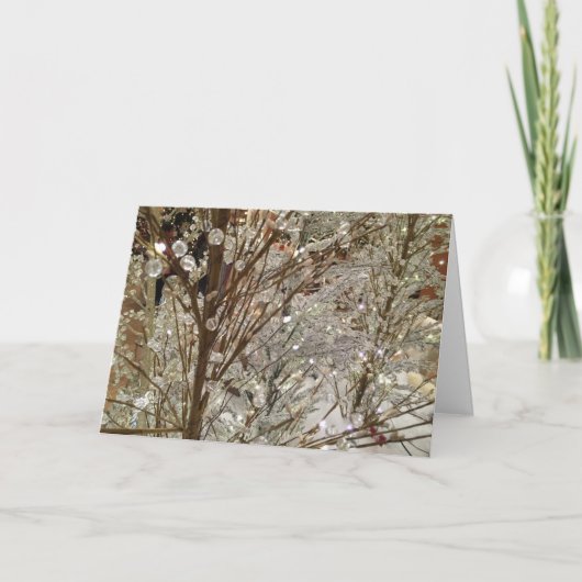 Vrolijk kerstwenskaart feestdagen kaart (Voorkant)