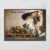 vrolijk kerstwenskaart feestdagenkaart (Voorkant)