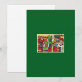 Vrolijk kerstWenskaart Feestdagenkaart (Voorkant / Achterkant)