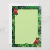 vrolijk kerstwenskaart feestdagenkaart (Achterkant)