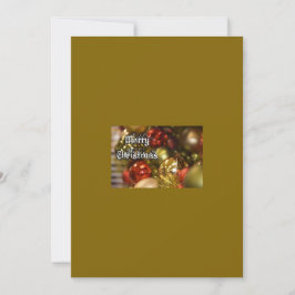 Vrolijk kerstWenskaart Feestdagenkaart