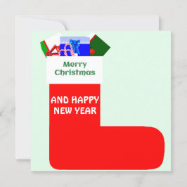 Vrolijk kerstWenskaart Kaart