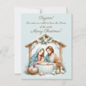 Vrolijk kerstWenskaart Kaart (Voorkant)