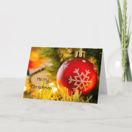 Vrolijk kerstWenskaart Kaart