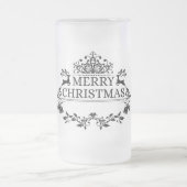 Vrolijk kerstwoord Kunst Bevestigde Mok van de Bee (Center)