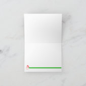 Vrolijk Kerstwoord Zoeken Puzzel Kaart (Binnen)