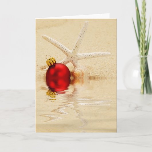 Vrolijk kerstzeester feestdagen kaart (Voorkant)