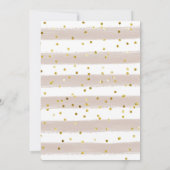 Vrolijk klein Baby feestje uitnodigen Kaart (Achterkant)