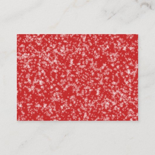 Vrolijk klein Baby shower moderne kerstluier Informatiekaartje (Achterkant)