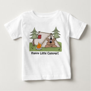 vrolijk klein camper baby t-shirt