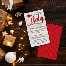 Vrolijk klein kerstboeken Baby shower voor Baby