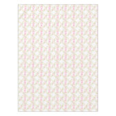 Vrolijk klein kerstfeest - Flower Wreath Tafelklee Tafelkleed (Voorkant)