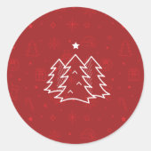 VROLIJK KLEIN KERSTFEESTJE / STICKERS (Voorkant)