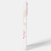 Vrolijk kleurrijk telefoonhoesje met naam Case-Mate iPhone case (Achterkant / Rechts)