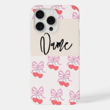 Vrolijk kleurrijk telefoonhoesje met naam