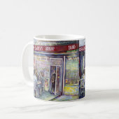 vrolijk koffiemok (Voorkant links)