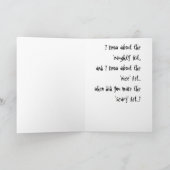 Vrolijk KRANKZINNIG Kerstfeest! Feestdagen Kaart (Binnen)