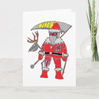 Vrolijk KRANKZINNIG Kerstfeest! Feestdagen Kaart