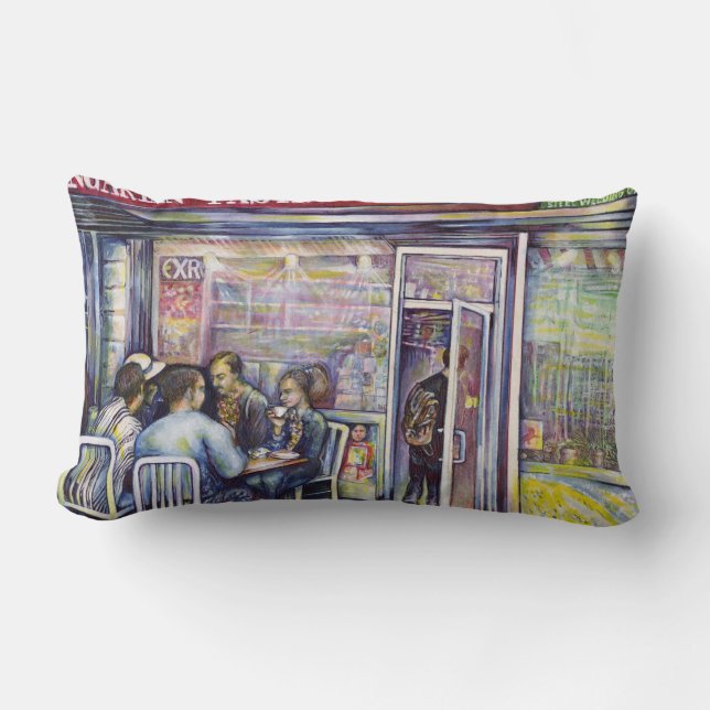 vrolijk kussen (Voorkant)