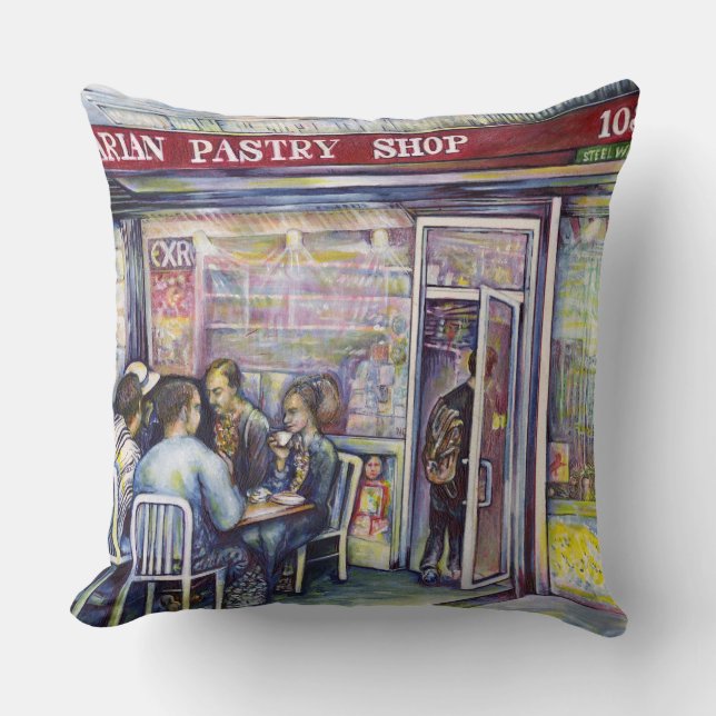 vrolijk kussen (Voorkant)