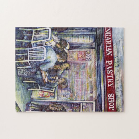 vrolijk legpuzzel (Horizontaal)